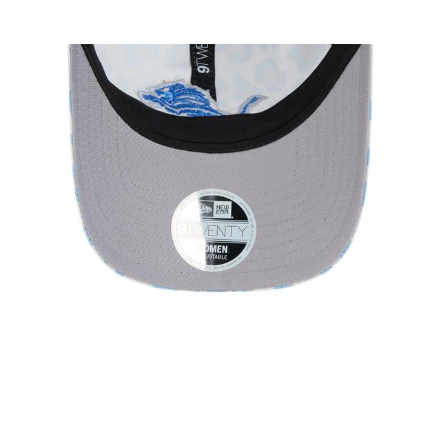 Detroit Lions Active Animal Print Women's 9TWENTY Adjustable Hat Female Product Image