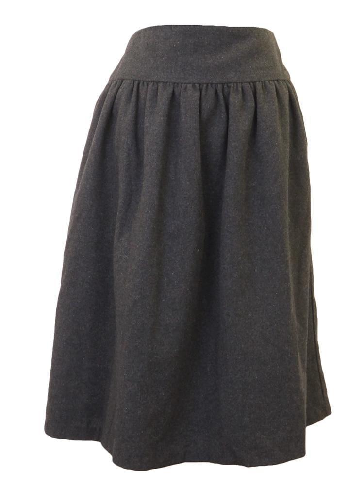 Rose Bleu Wool Skirt Product Image