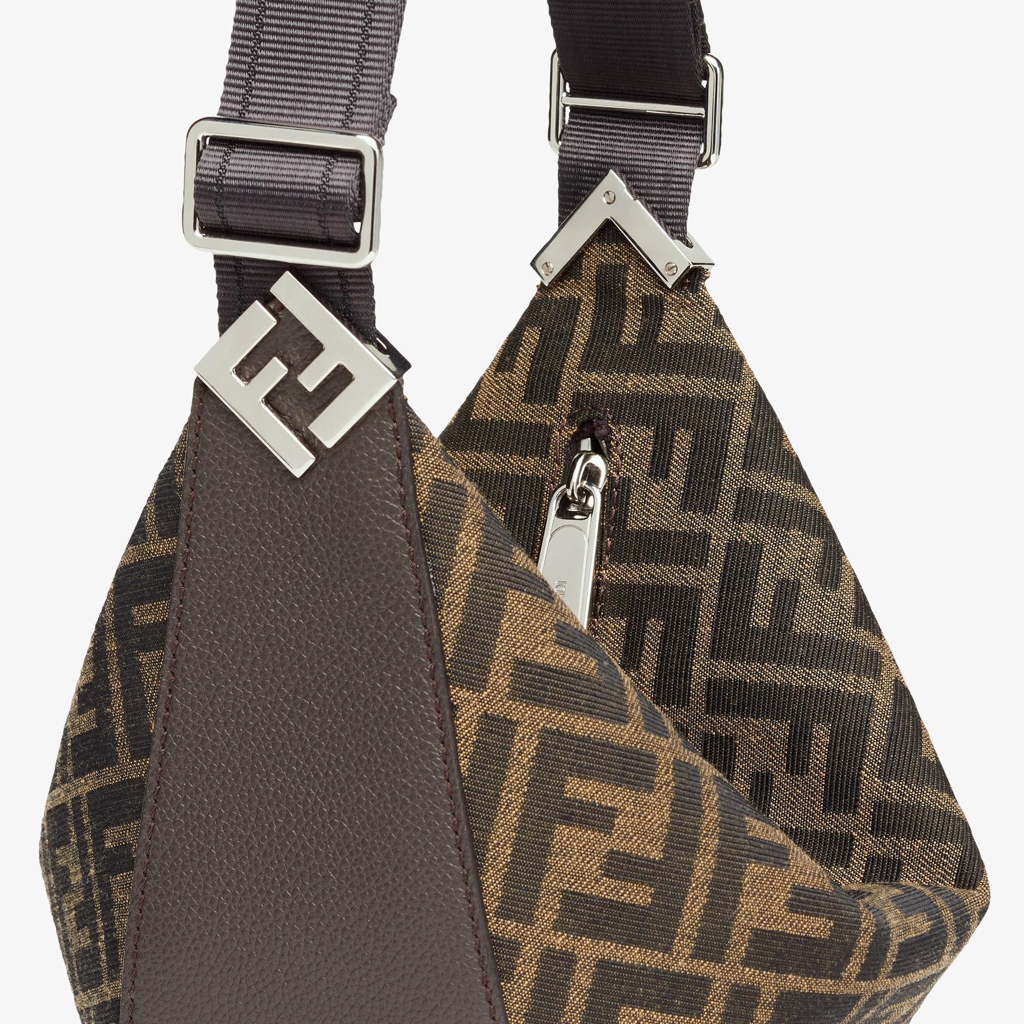 FF Jacquard Fendi Melon SmallBrown FF jacquard bag Product Image