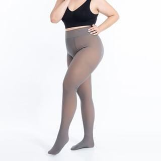 Plus Size Fleece Lined Tights Product Image