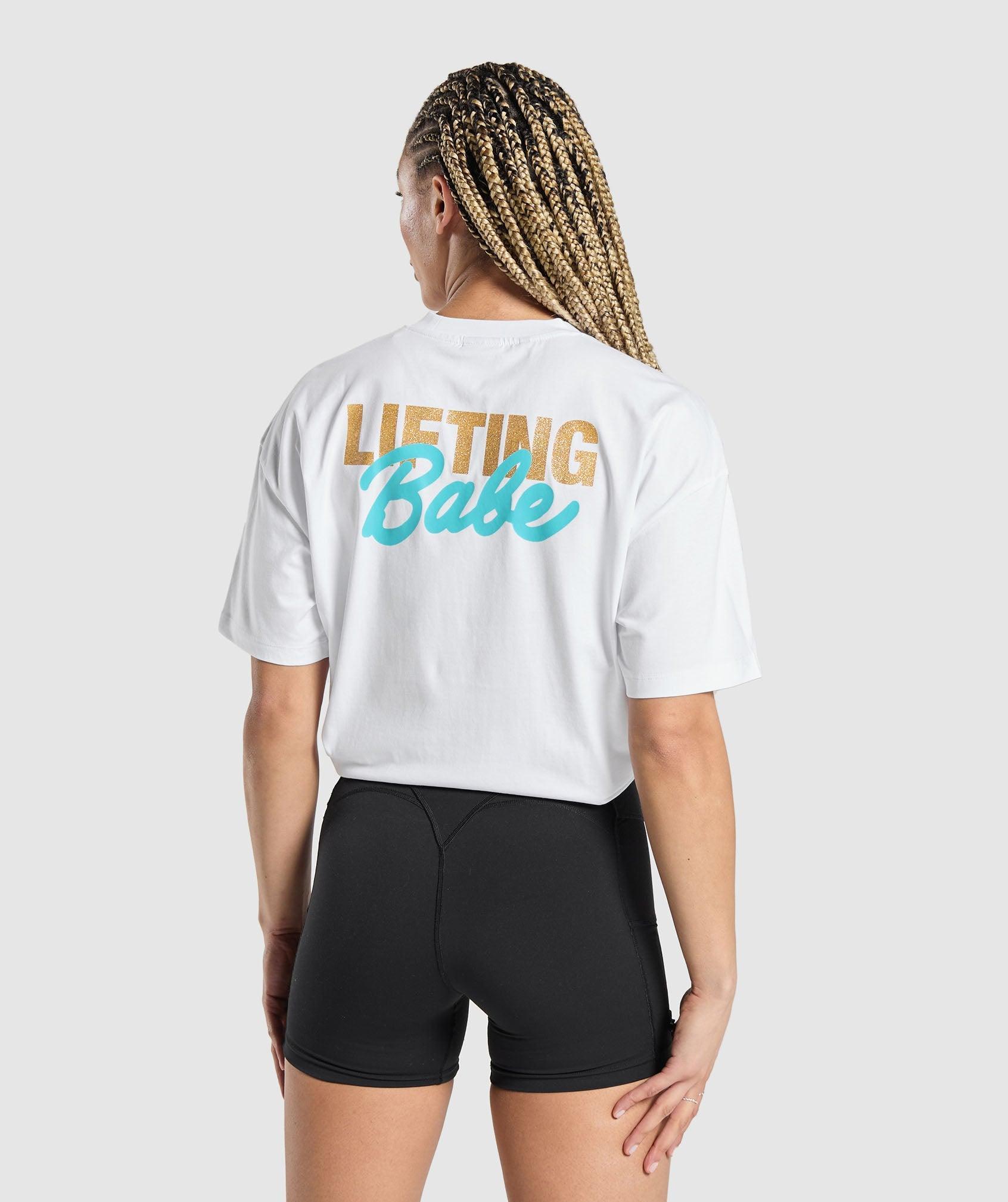 Lifting Babe Oversized T-Shirt Product Image