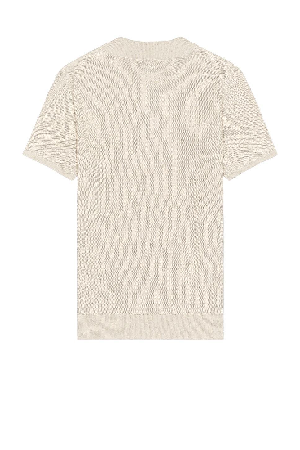 A.P.C. Polo Jay in Beige - Cream. Size L (also in ). Product Image