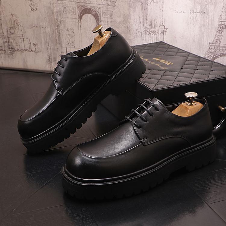 Faux Leather Derby Shoes product image