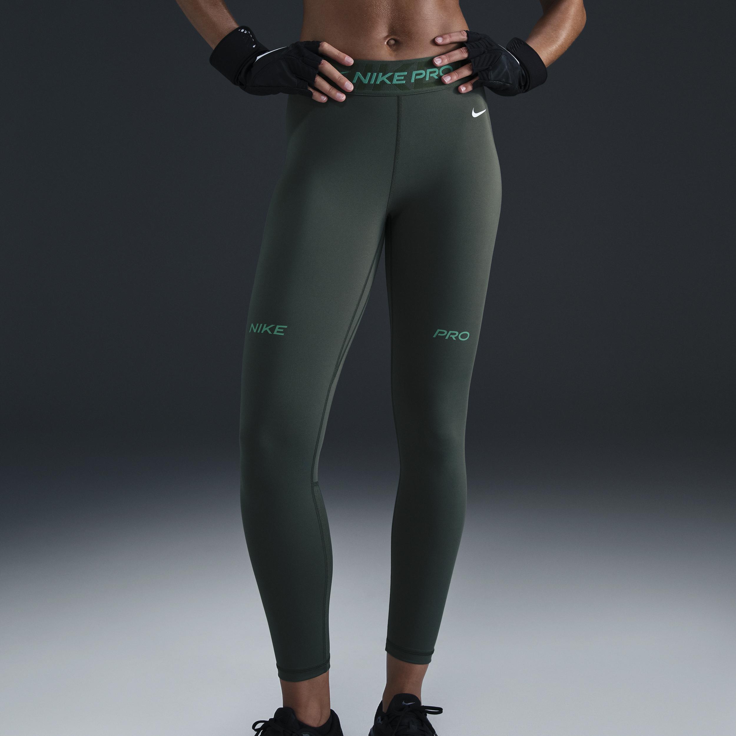 Women's Nike Pro Mid-Rise 7/8 Graphic Leggings Product Image