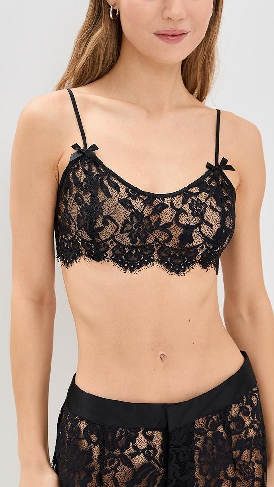 For Love & Lemons Zeta Lace Bralette | Shopbop Product Image