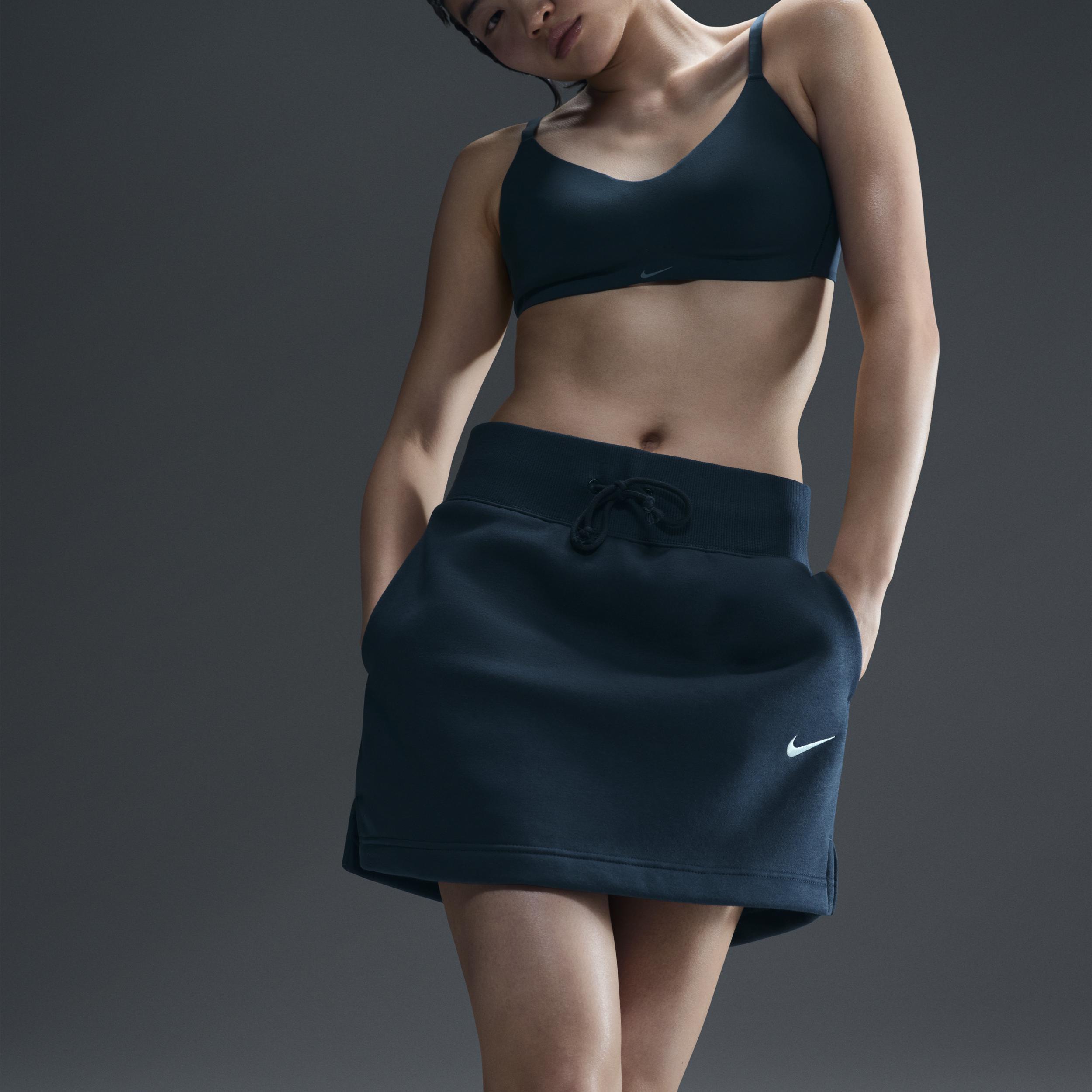 Nike Sportswear Phoenix Fleece Women's Slim Mini Skirt Product Image