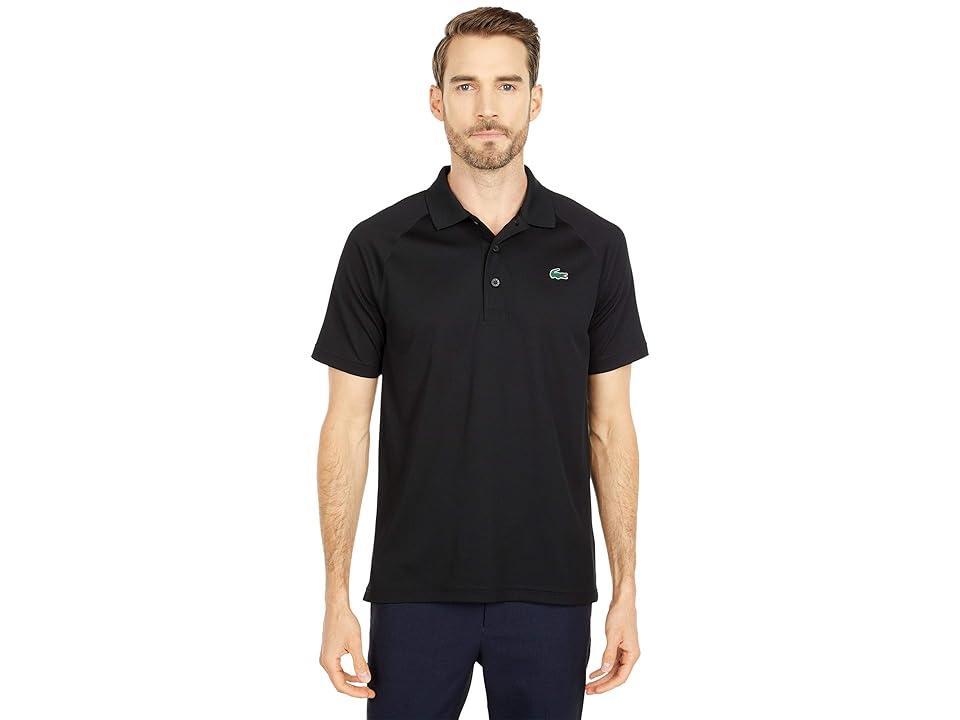 Mens Lacoste Sport Breathable Run-Resistant Interlock Polo Shirt Product Image