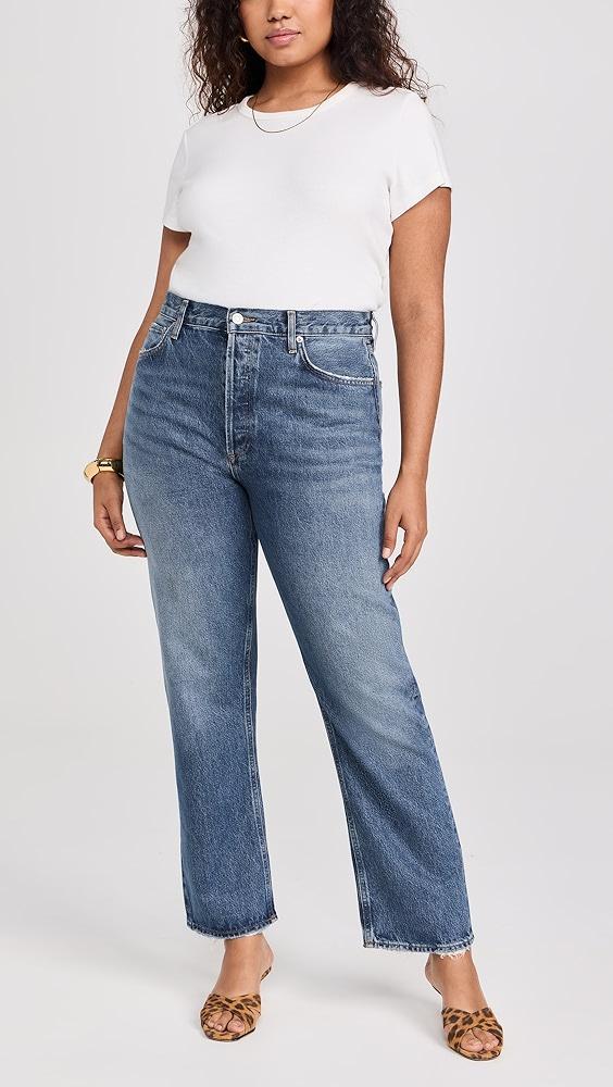 AGOLDE 90s Pinch Waist: High Rise Straight Jeans | Shopbop Product Image