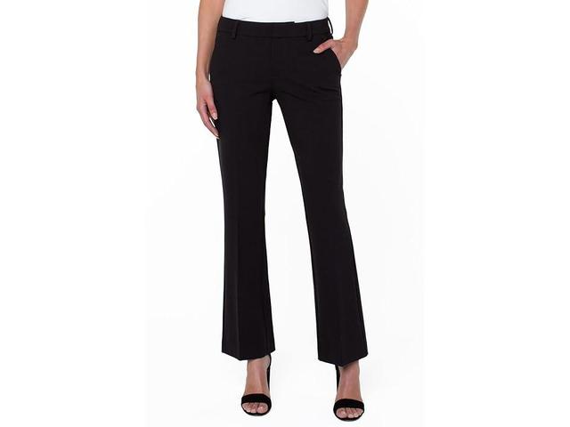 Liverpool Los Angeles Kelsey Flare Leg Pleated Front Trousers Product Image