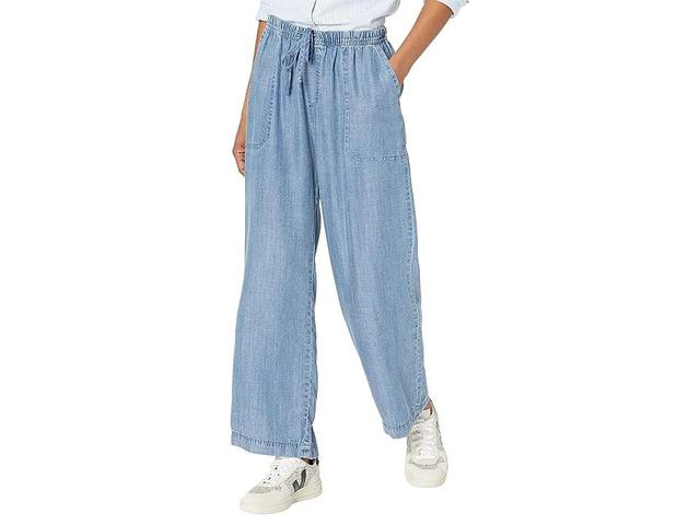 Splendid Angie Tie Waist Chambray Pants Product Image