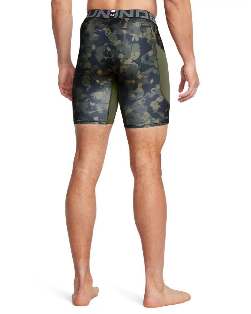 Mens HeatGear Printed Compression Shorts Product Image