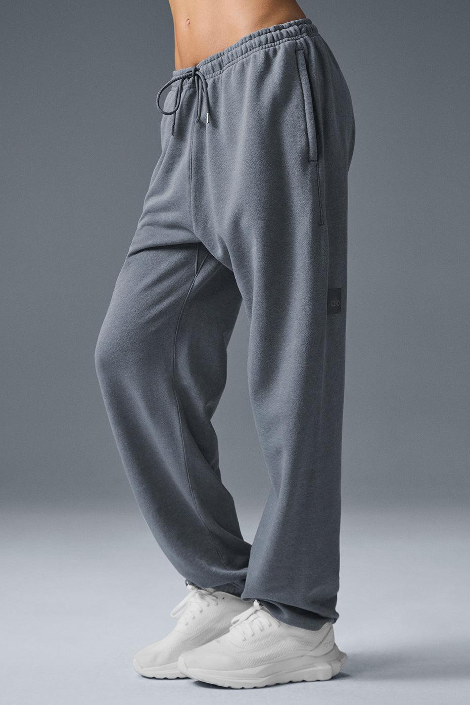 Chill Vintage Wash Sweatpant - Steel Grey Wash Female Product Image