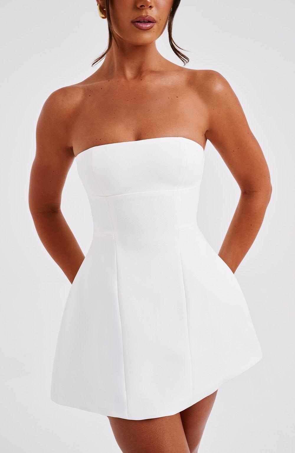 Asha Mini Dress - Ivory Product Image