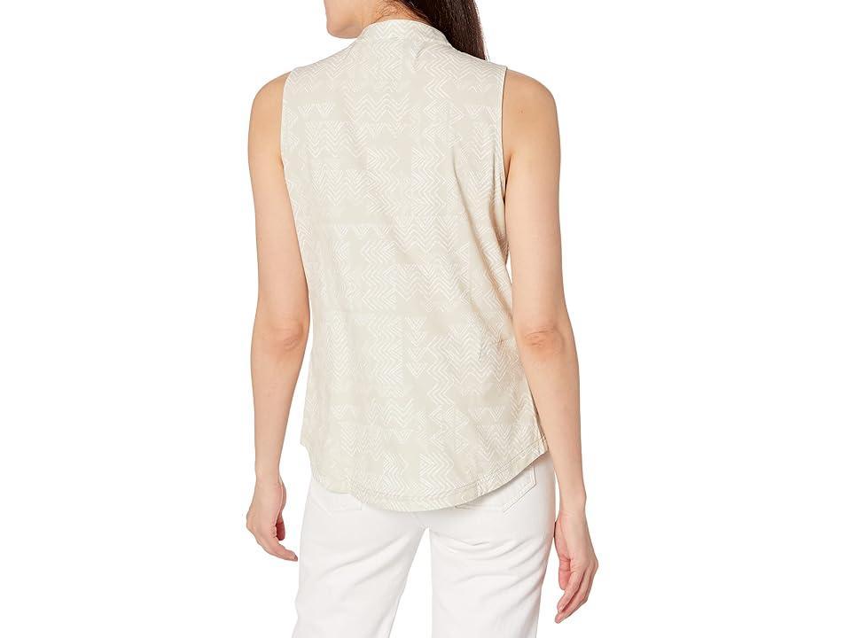 Royal Robbins Spotless Traveler Tank Top (Creme Acadia Print 1) Women's Clothing Product Image