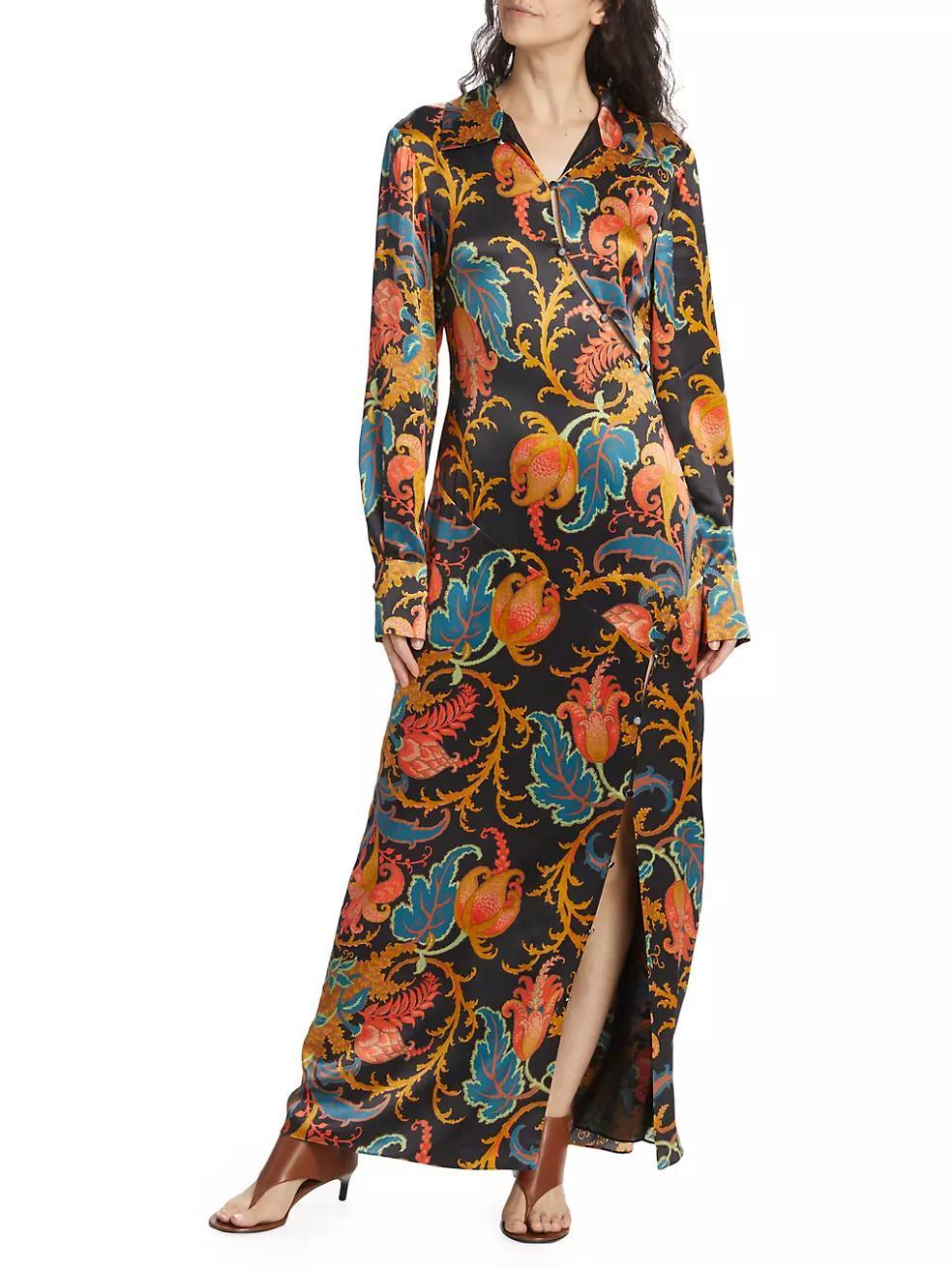 Artiste Floral Maxi Shirtdress Product Image