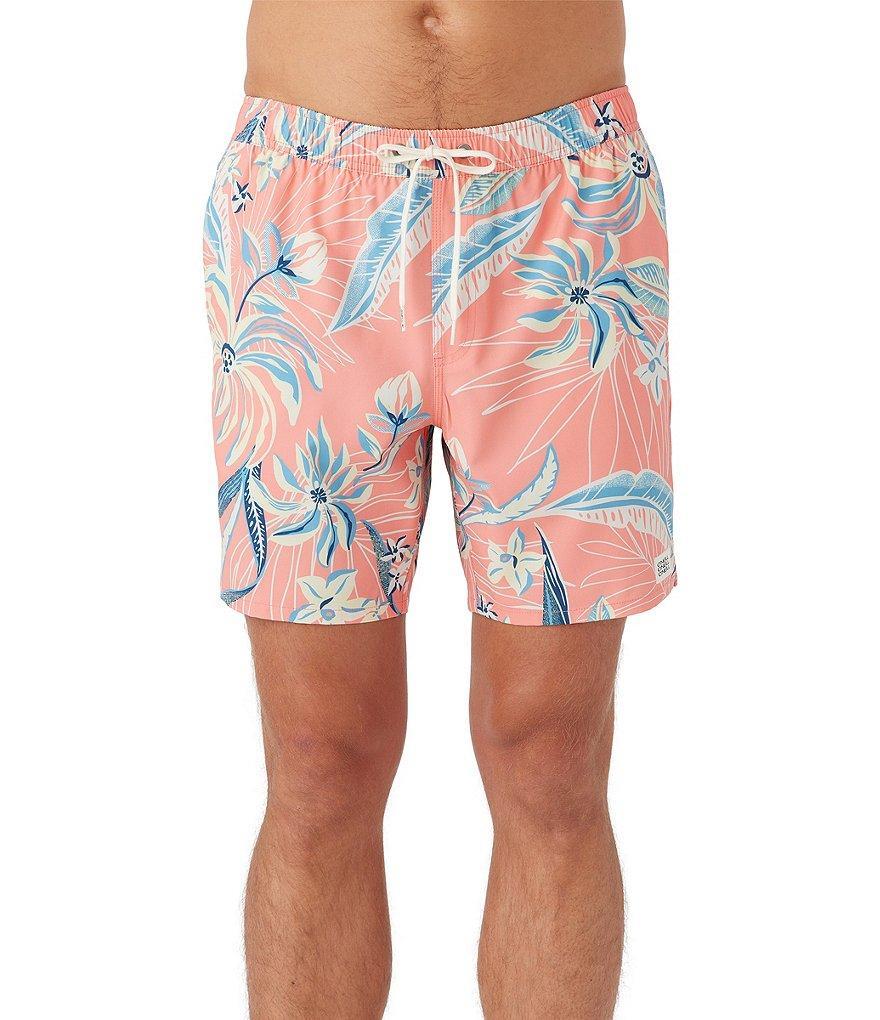 O'Neill Hermosa Elastic Waist Lined 17#double; Outseam Swim Trunks Product Image