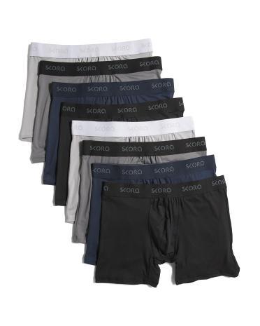 8pk Performance Boxer Briefs for Men Product Image