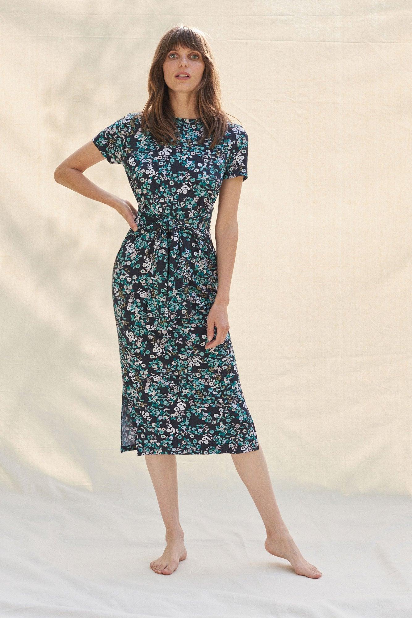 Colombe Viscose Dress - Louisa Floral - ReAmour Product Image