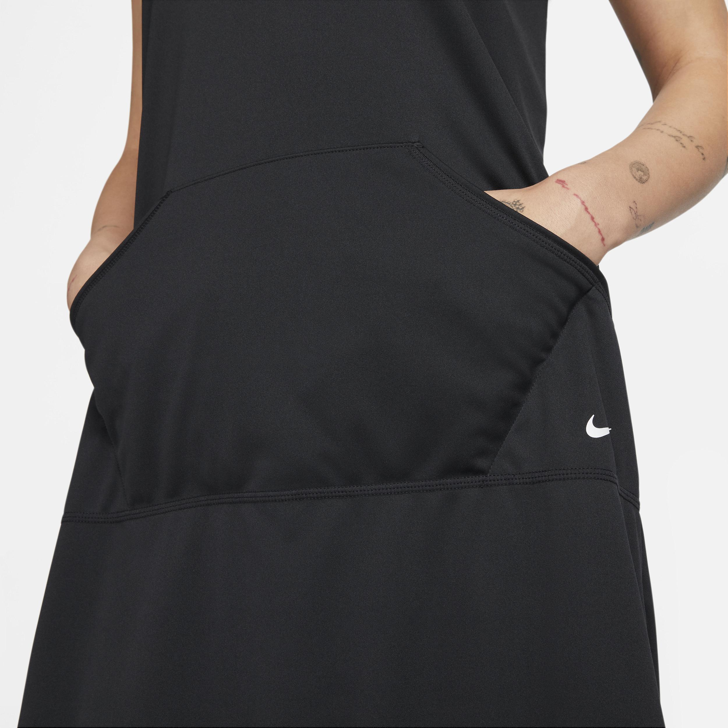 Nike Women's Solid Cover-Up Hooded Dress Product Image