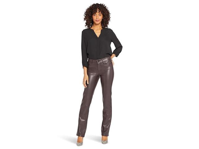 NYDJ Marilyn Straight (Cordovan) Women's Casual Pants Product Image