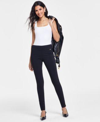 I.n.c. International Concepts Womens Mid-Rise Skinny Pants, Regular, Long & Short Lengths, Created for Macys Product Image