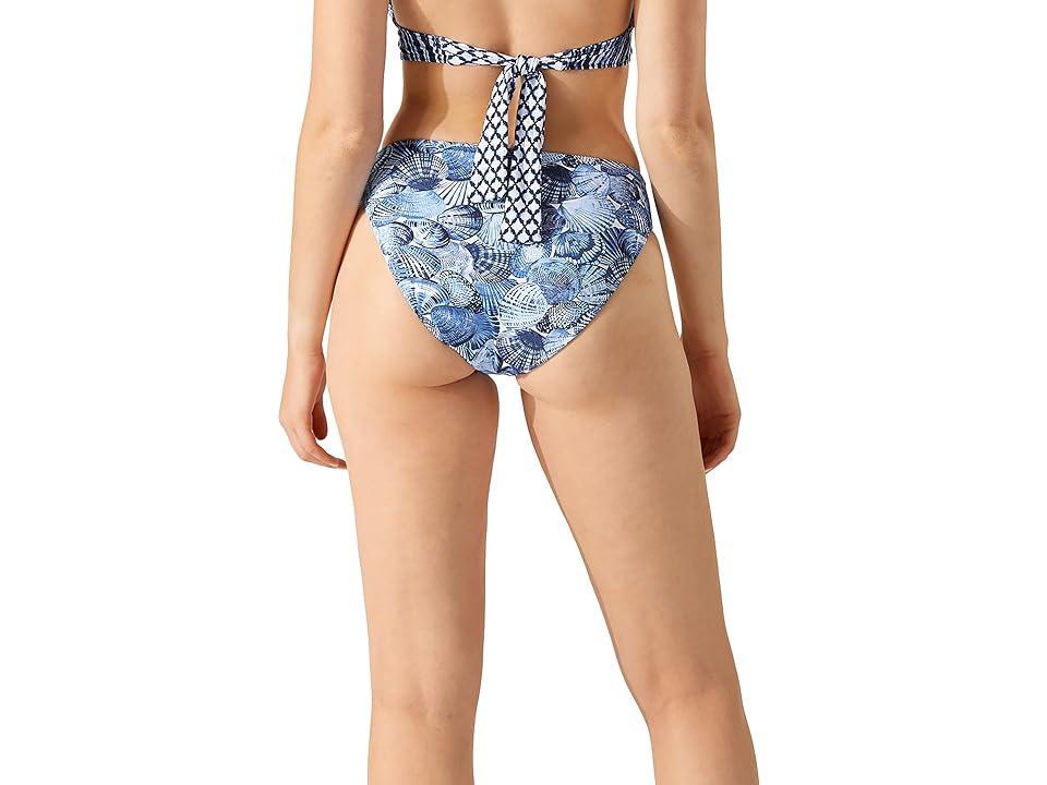 Tommy Bahama Sanibelle Blues Reversible Hipster (Blue Monday Reversible) Women's Swimwear Product Image