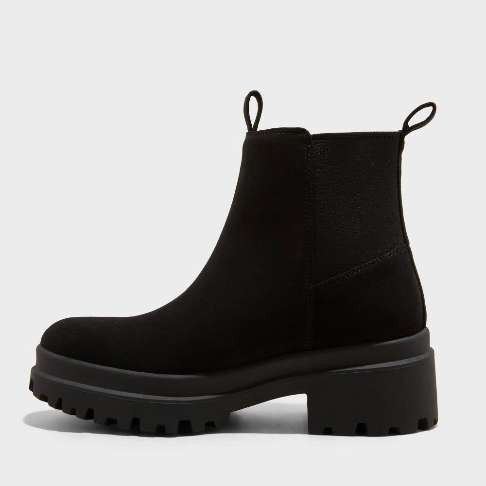 Women's Tibby Lug Boots - Universal Thread™ Black Product Image