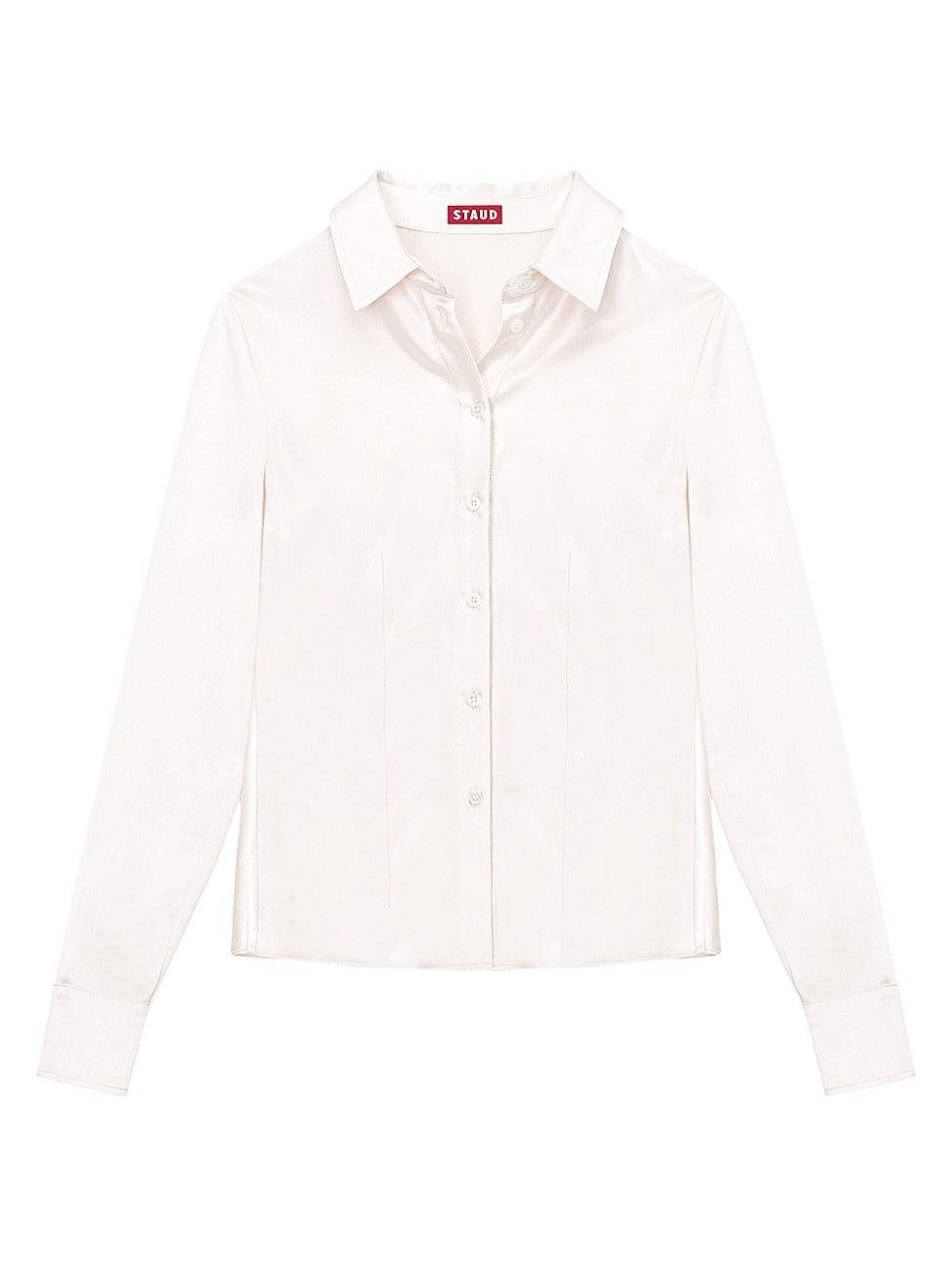 Womens Bogart Satin Shirt Product Image