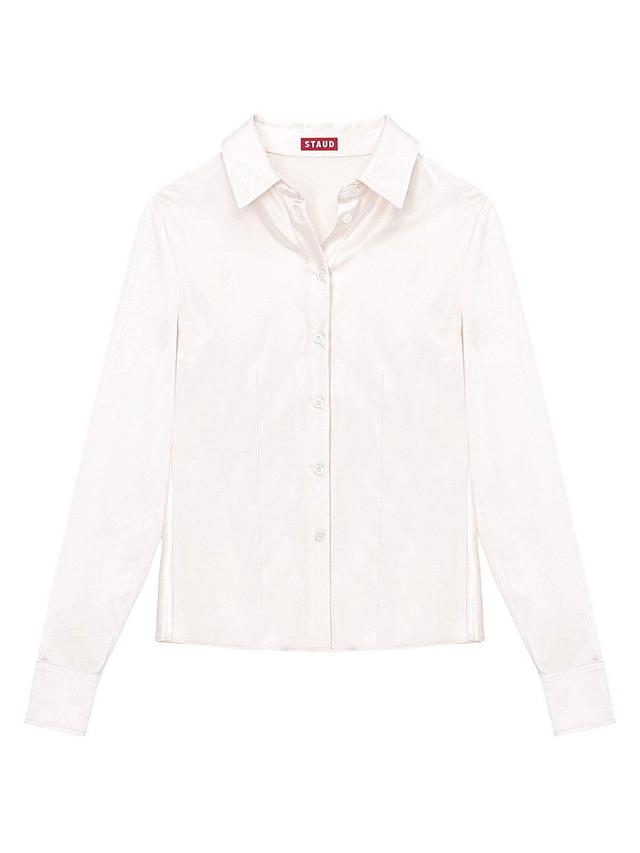 Womens Bogart Satin Shirt Product Image