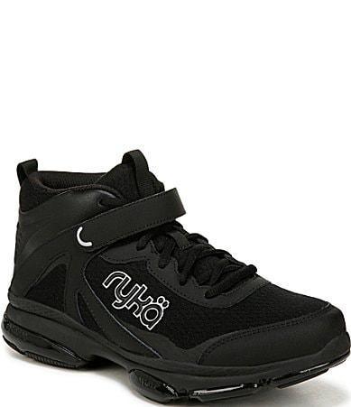 Ryka Womens Devotion Xt Mid-Top 2 Training Sneakers - Black Fabric Product Image