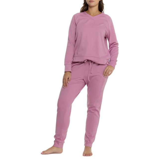 Eddie Bauer Ultrasoft Fleece Sweatshirt and Joggers Lounge Set Product Image