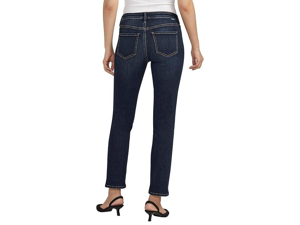 Jag Jeans Cassie Mid-Rise Slim Straight Leg Jeans Product Image