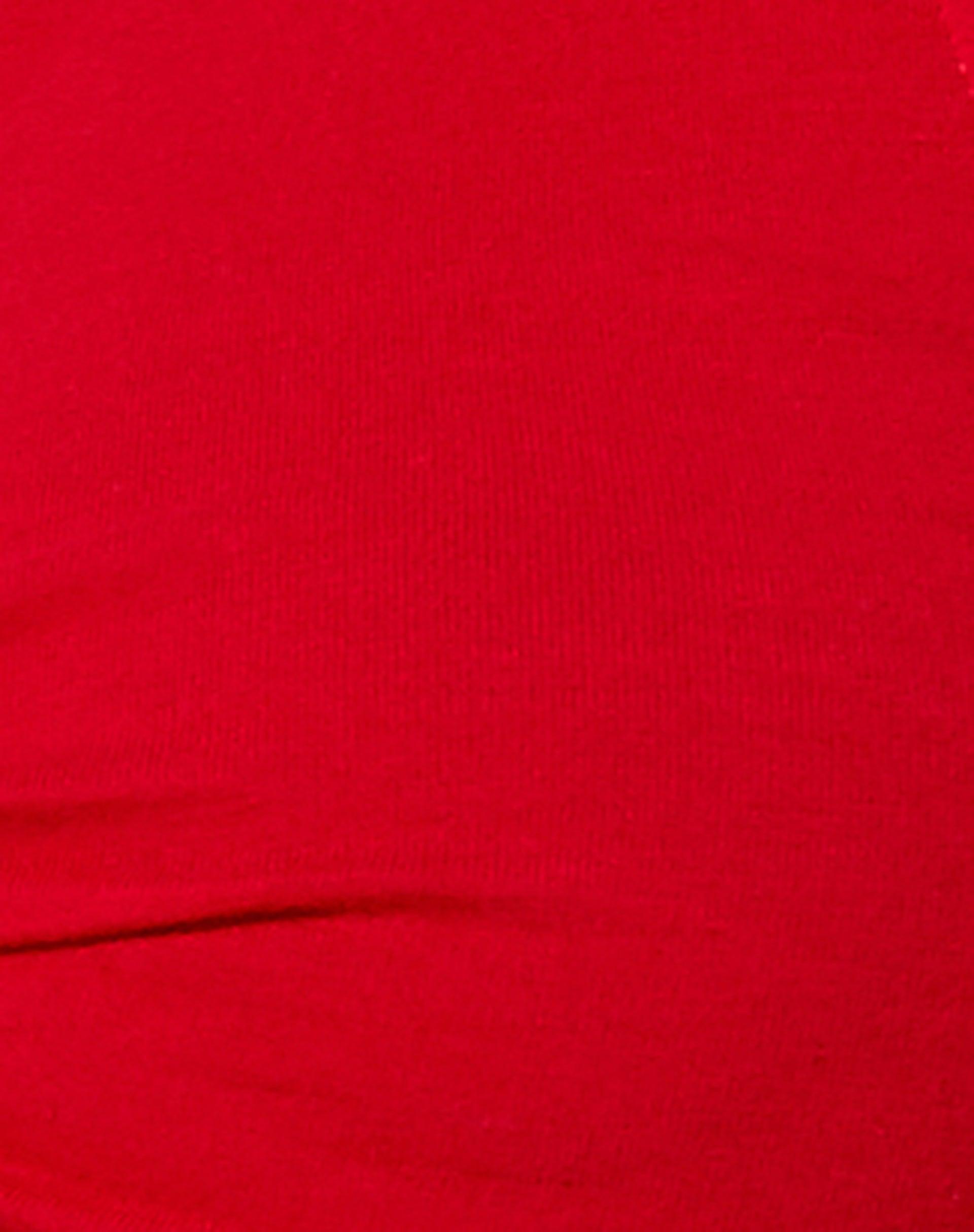 Zeme Crop Top in Racing Red Product Image