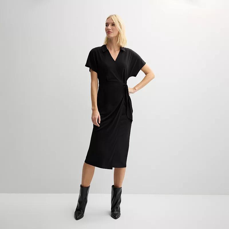 Womens Nine West Dolman Midi Dress Product Image