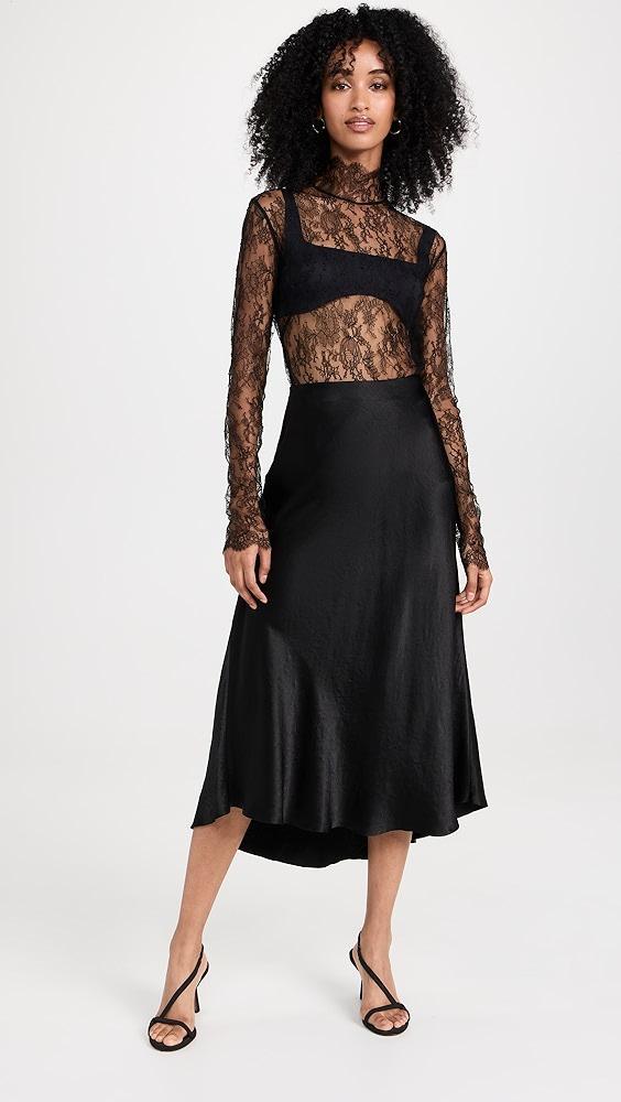 Kiki De Montparnasse All Over Lace Turtleneck | Shopbop Product Image