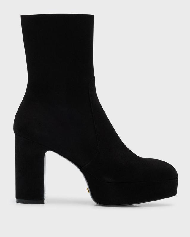 Stuart Weitzman Lala Platform Zip Bootie Product Image