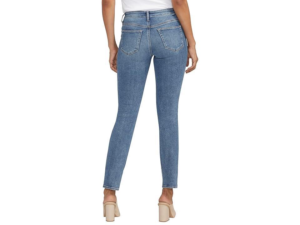 Jag Jeans Forever Stretch Mid Rise Straight Leg (Blue Nile) Women's Jeans Product Image