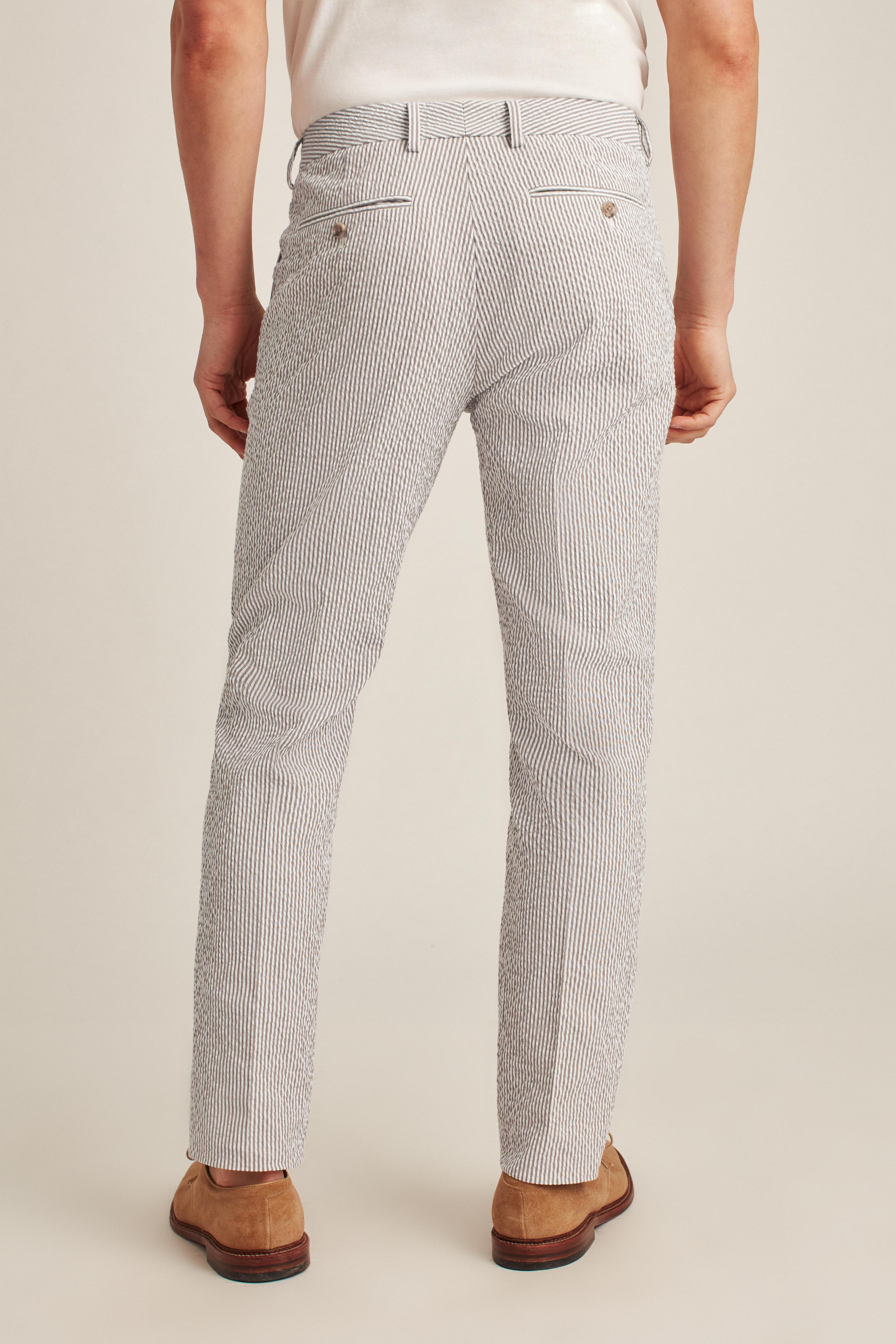 Italian Stretch Seersucker Suit Pant Product Image