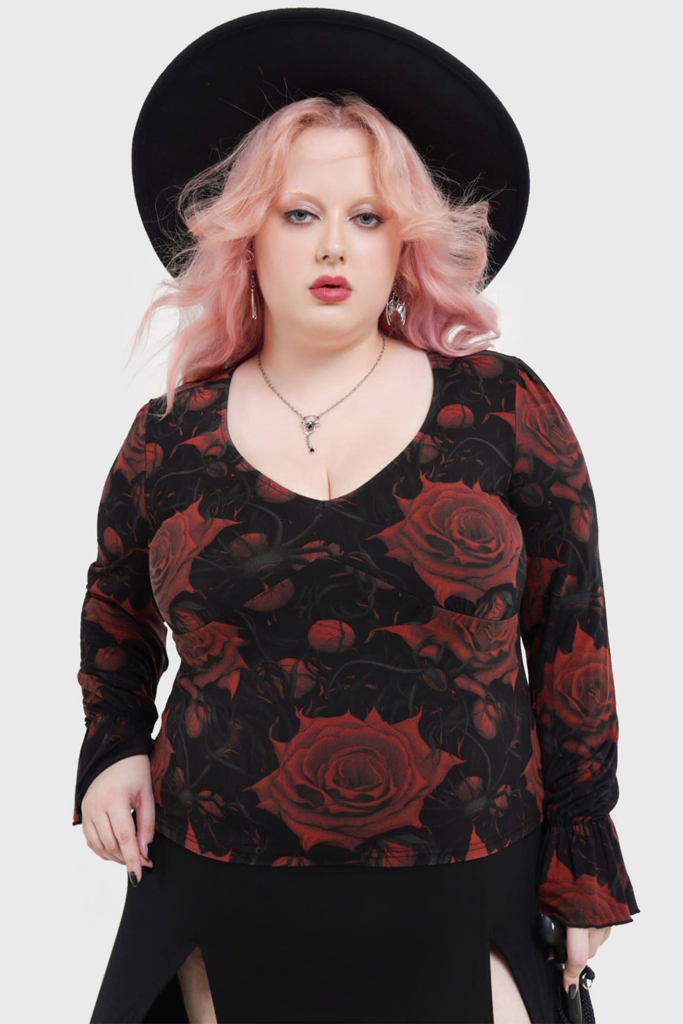 Blood Rose Top Female Product Image