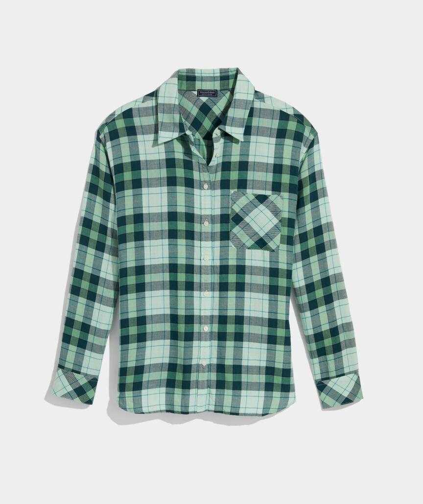 Plaid Button-Down Product Image