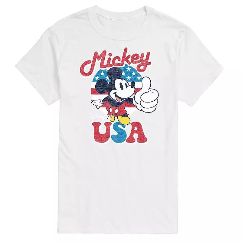 Disneys Mickey Mouse Mens USA Americana Graphic Tee Product Image