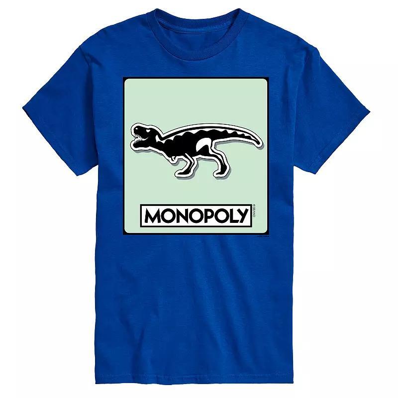 Mens Monopoly Trex Game Token Graphic Tee Product Image