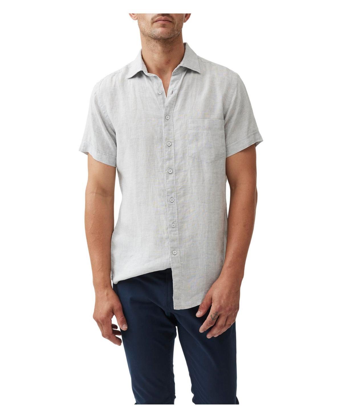 Mens Palm Heights Linen Short-Sleeve Shirt Product Image