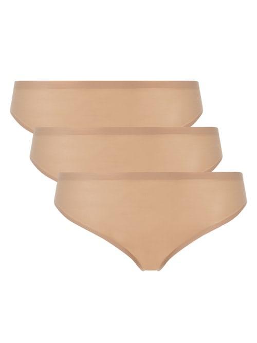 Chantelle Lingerie 3-Pack Soft Stretch Thongs Product Image