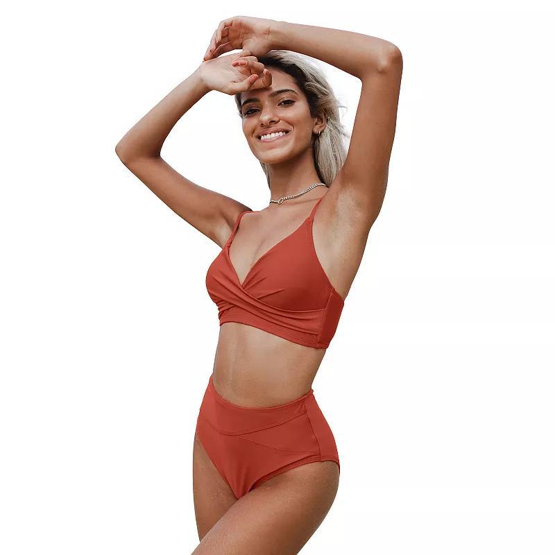 Womens Twist High-Waist Bikini Product Image