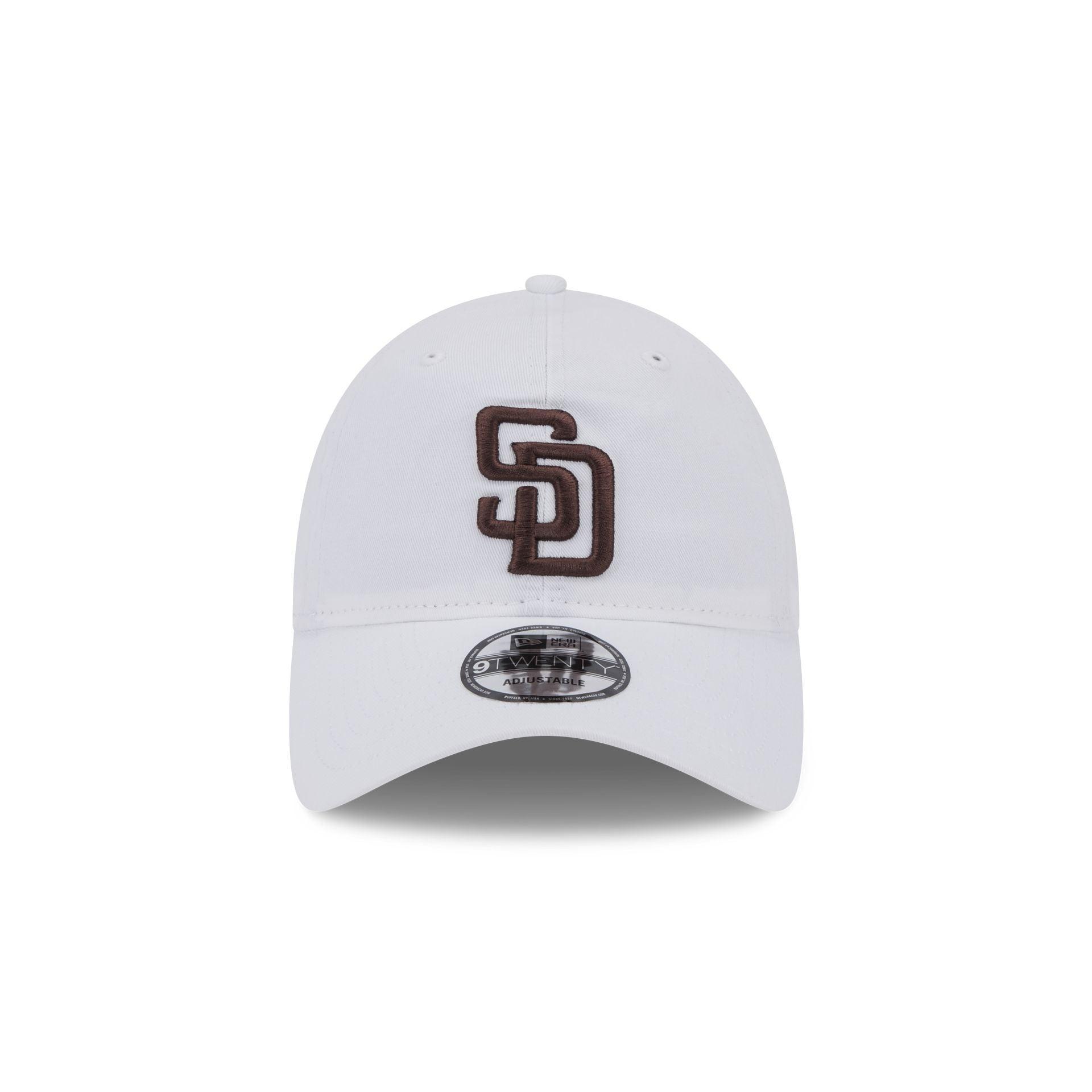 San Diego Padres White 9TWENTY Adjustable Hat Male Product Image