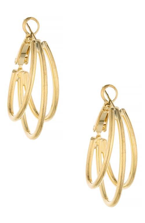 Ettika Classic Triple Hoop Earrings Product Image