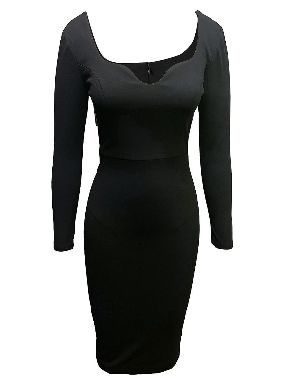 Womens Sonia Fitted Midi-Dress Product Image