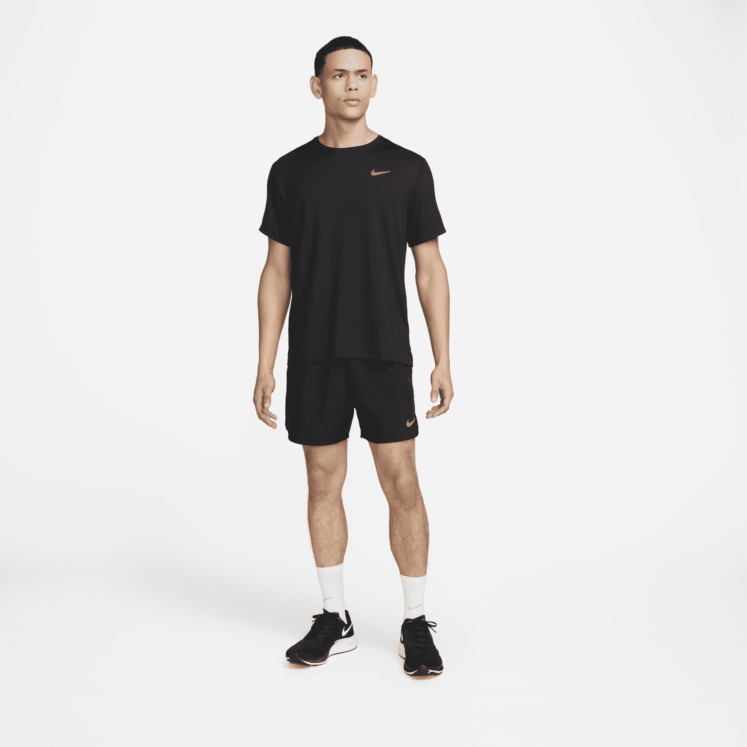 Nike Mens Miler Dri-FIT UV Short-Sleeve Running Top Product Image