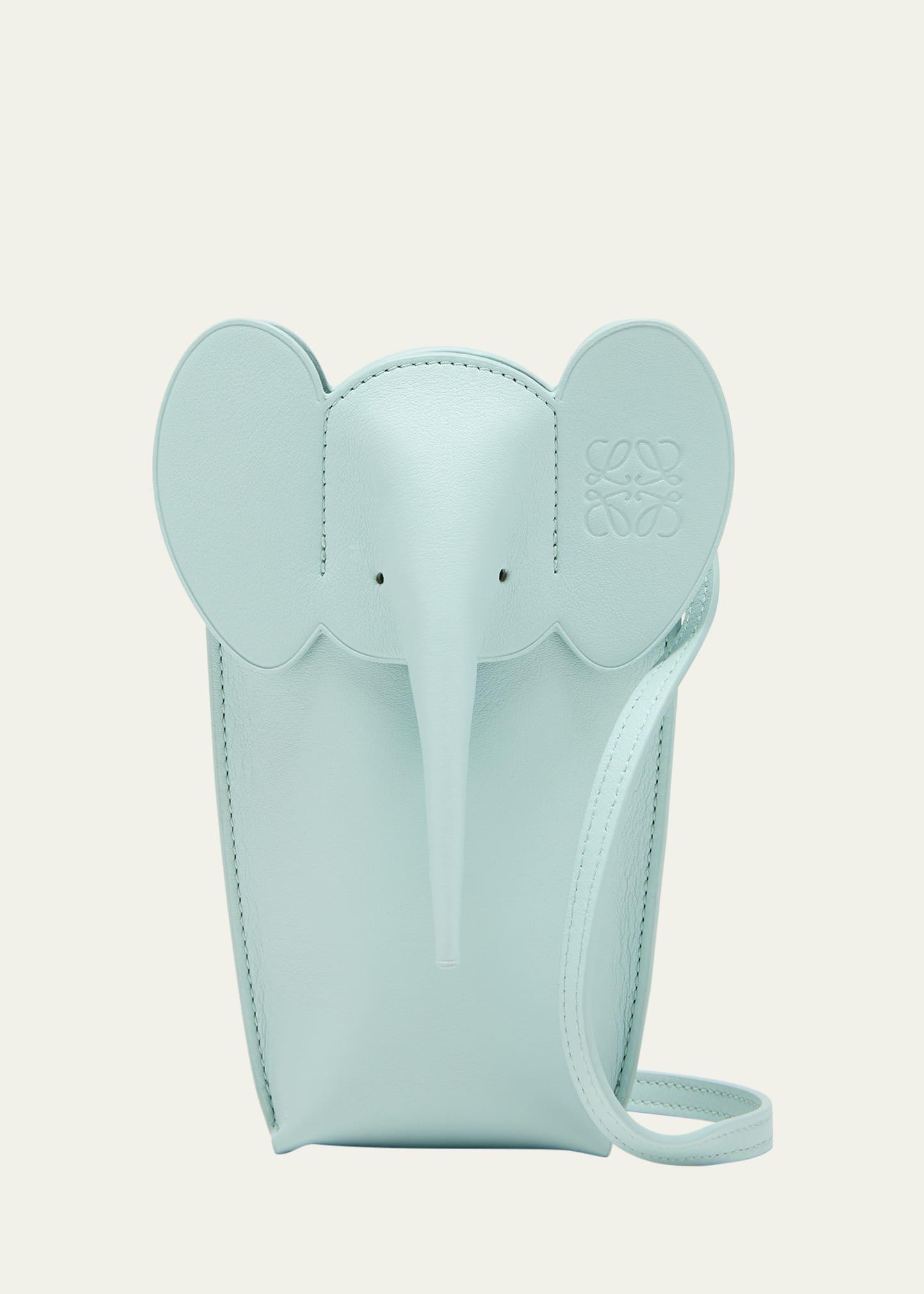 Elephant Pocket in Leather with Strap Product Image